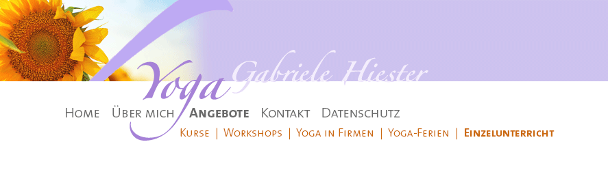 Yoga
        Gabriele Aich, Yoga-Angebote